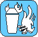 Icon for class A fires